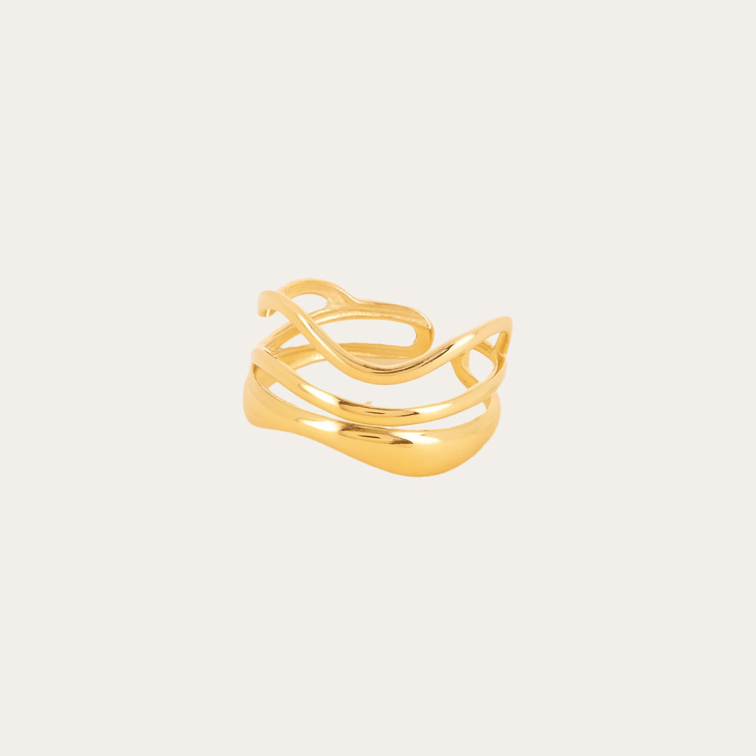 Bague en or inoxydable
