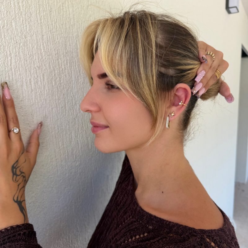 Faux piercing Clara